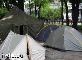В Санкт-Петербурге появится новый «палаточный городок» обманутых дольщиков