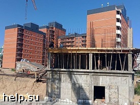 В Улан-Удэ в Октябрьском районе достраивают проблемный жилой комплекс «Проспект»